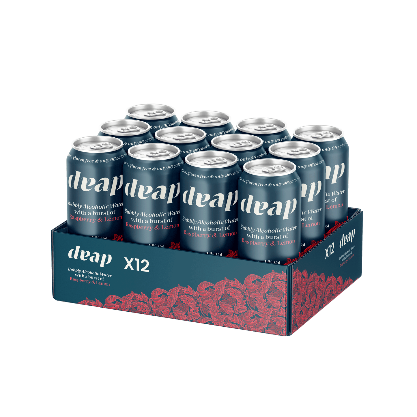 Raspberry & Lemon x12